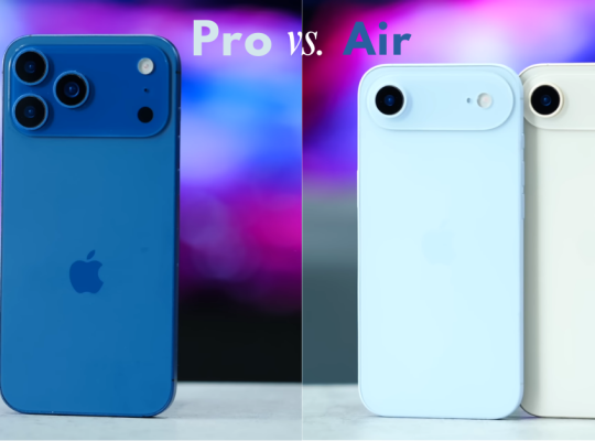 iPhone 17 Pro vs. iPhone 17 Air: Top Features and Upgrades