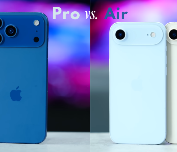 iPhone 17 Pro vs. iPhone 17 Air: Top Features and Upgrades
